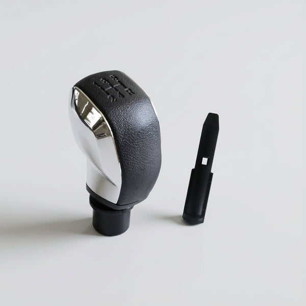 Pommeau de vitesse 208 - 5 vitesses - Noir & Chrome - vue principale