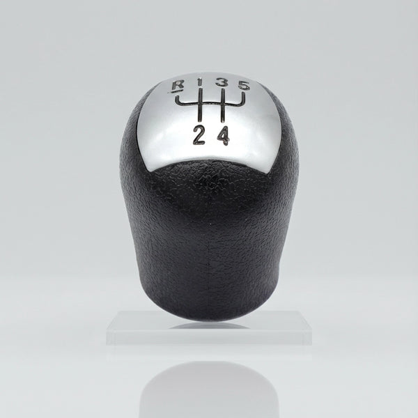 Pommeau de vitesse clio 2 - 5 vitesses - Noir & Mat - vue principale