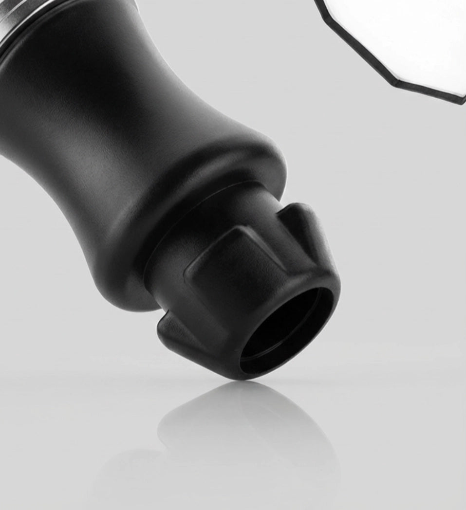 Pommeau de vitesse 206 - 5 vitesses - Noir & Mat - vue arrière