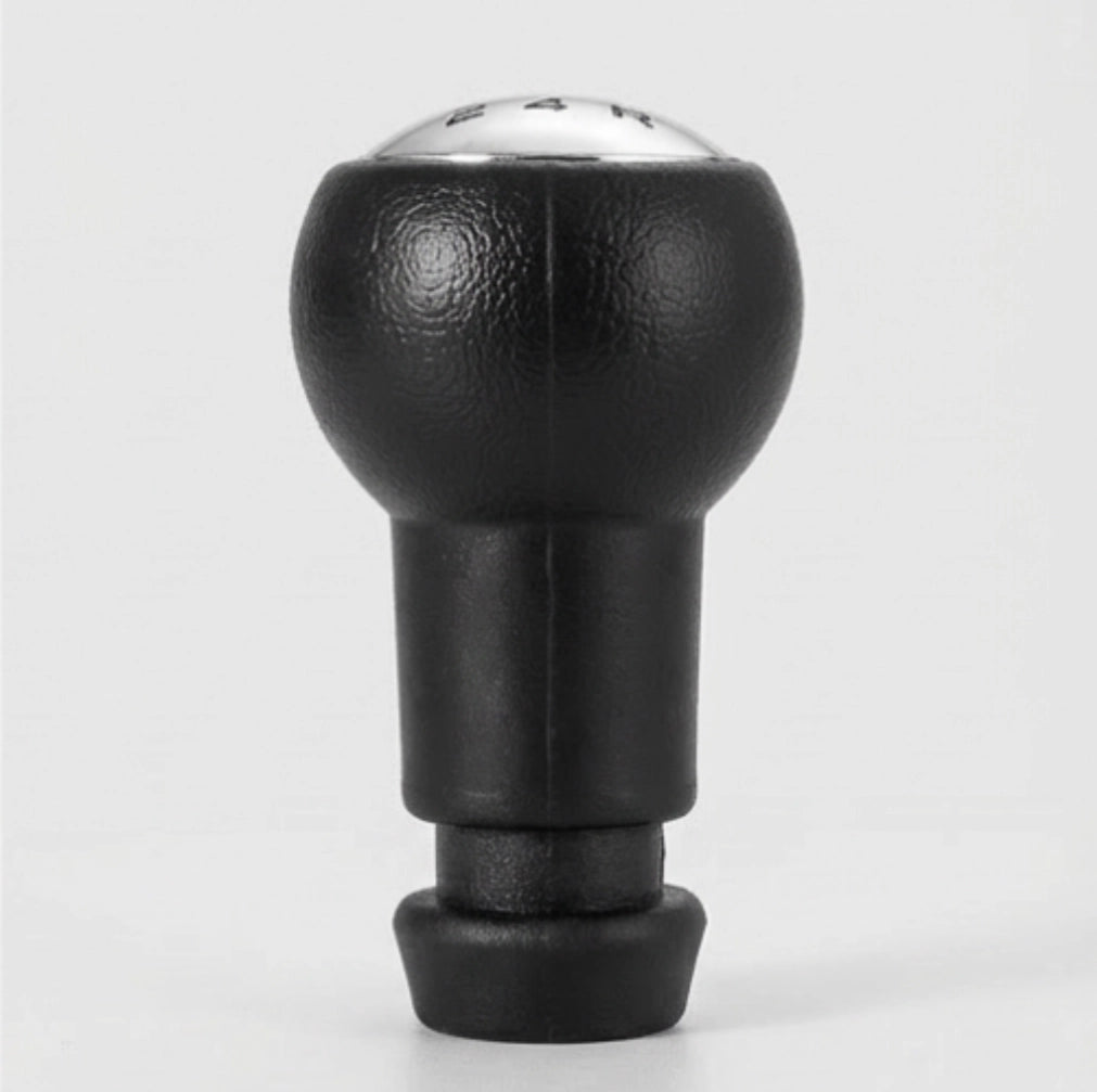 Pommeau de vitesse 307 - 5 vitesses - Noir & Alu - vue arrière