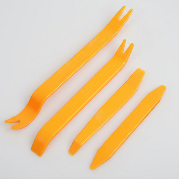 outils de désassemblage habitacle fond gris