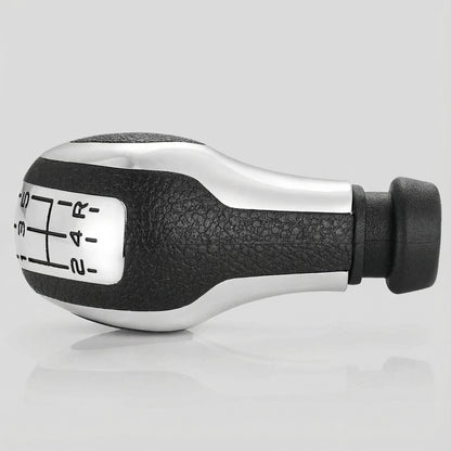 Pommeau de vitesse 307 - 5 vitesses - Noir & Chrome - vue arrière