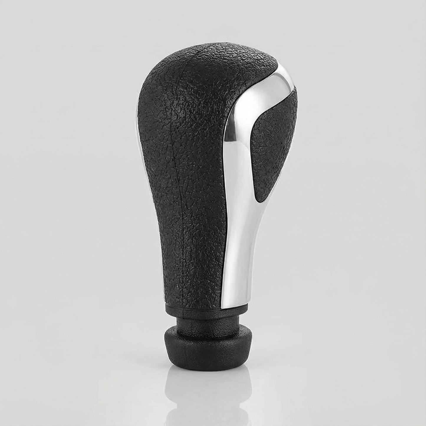 Pommeau de vitesse 307 - 5 vitesses - Noir & Chrome - en situation