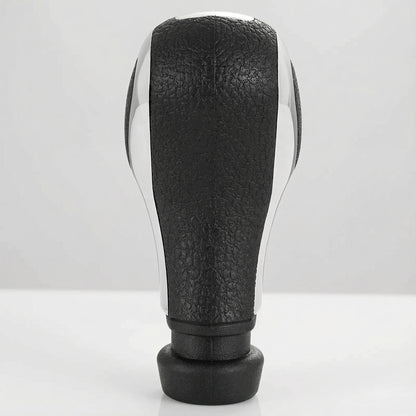 Pommeau de vitesse 307 - 5 vitesses - Noir & Chrome - dimensions et mesures