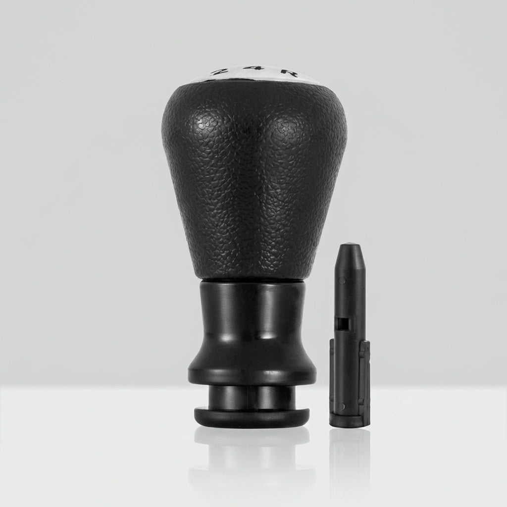 Pommeau de vitesse c4 - 5 vitesses - Noir & Chrome - vue principale