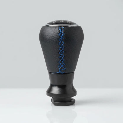 Pommeau de vitesse c3 - 5 vitesses - Noir & Couture bleu - dimensions et mesures