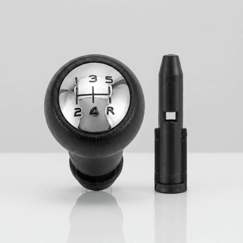 Pommeau de vitesse c4 - 5 vitesses - Noir & Alu - vue principale