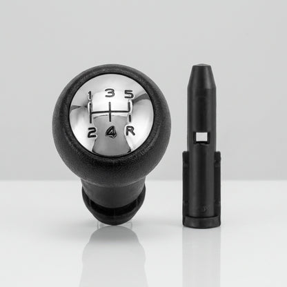 Pommeau de vitesse c4 - 5 vitesses - Noir & Alu - vue principale