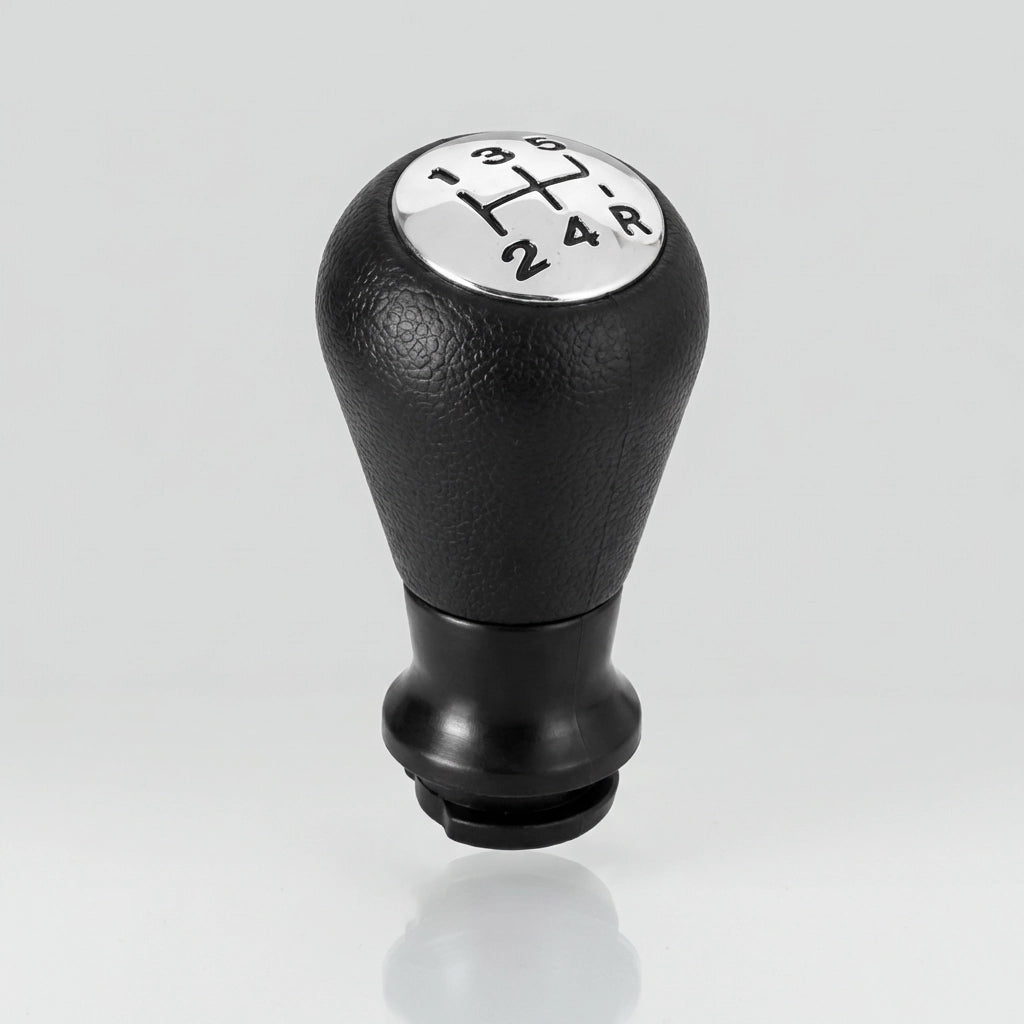 Pommeau de vitesse c4 - 5 vitesses - Noir & Chrome - dimensions et mesures