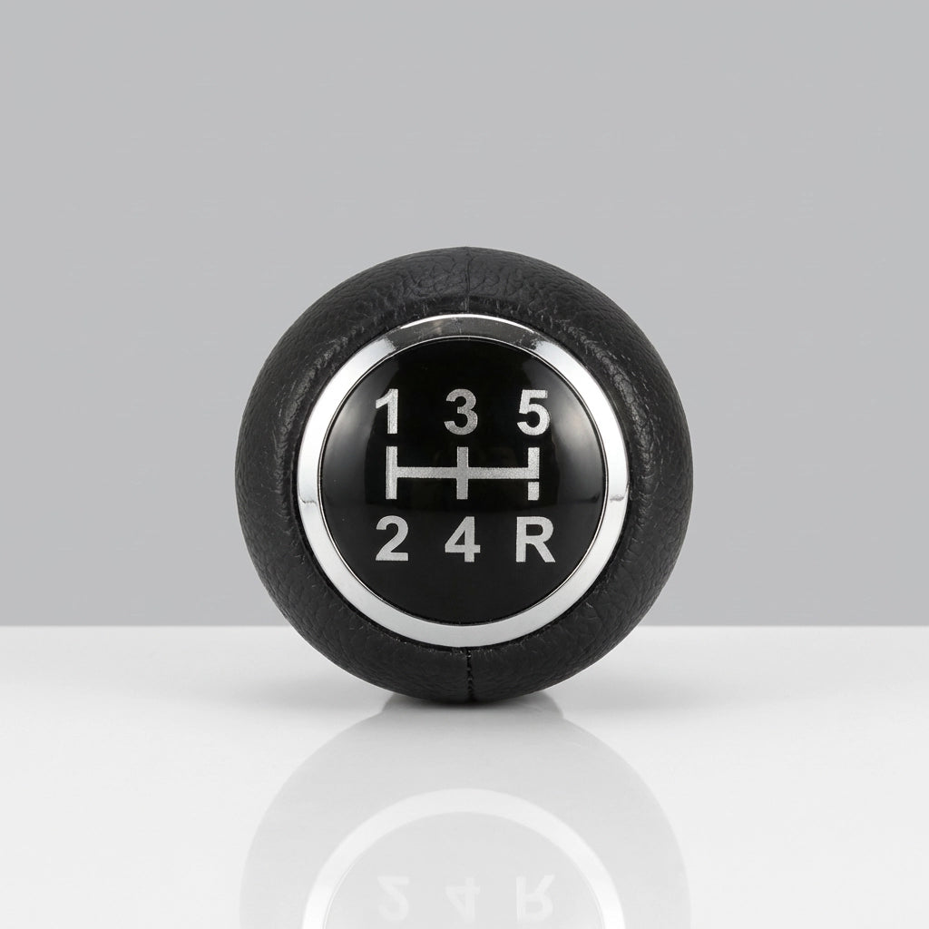 Pommeau de vitesse c4 - 5 vitesses - Noir - gros plan