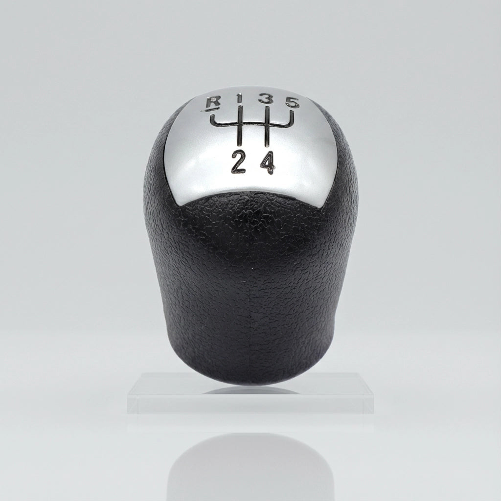 Pommeau de vitesse clio 2 - 5 vitesses - Noir & Mat - vue principale