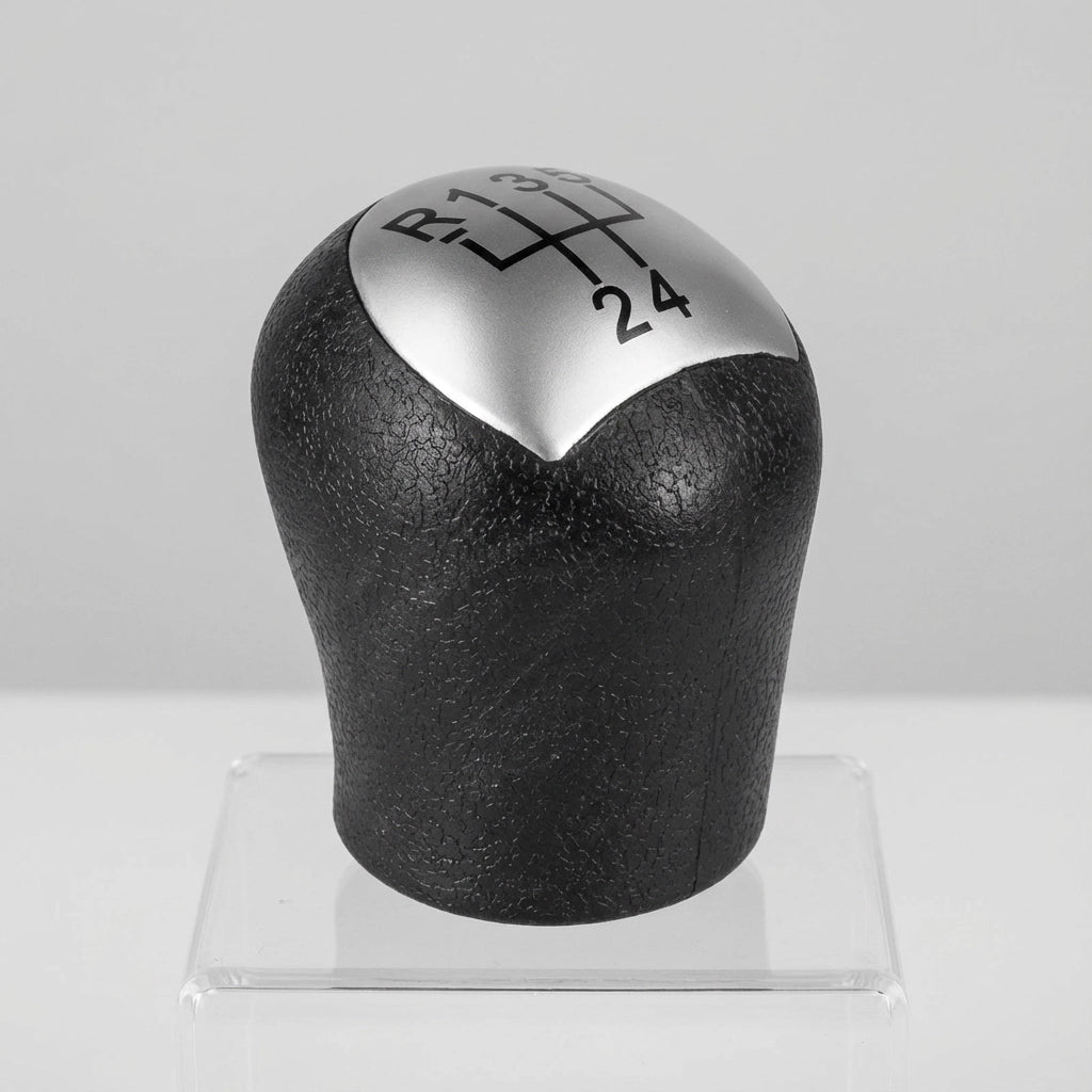 Pommeau de vitesse clio 2 - 5 vitesses - Noir & Mat - vue arrière