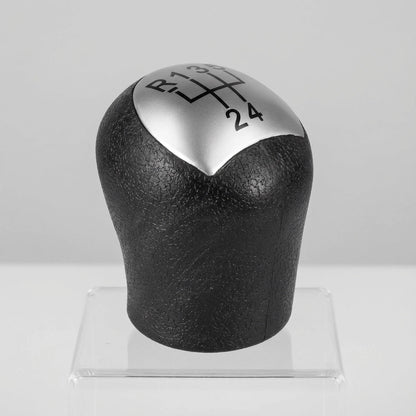 Pommeau de vitesse clio 2 - 5 vitesses - Noir & Mat - vue arrière