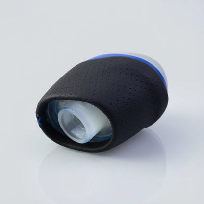 Pommeau de vitesse clio 4 - 5 vitesses - Couture bleu - dimensions et mesures