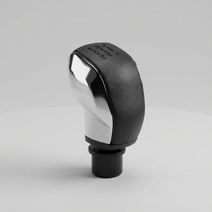 Pommeau de vitesse 208 - 5 vitesses - Noir & Chrome - vue arrière