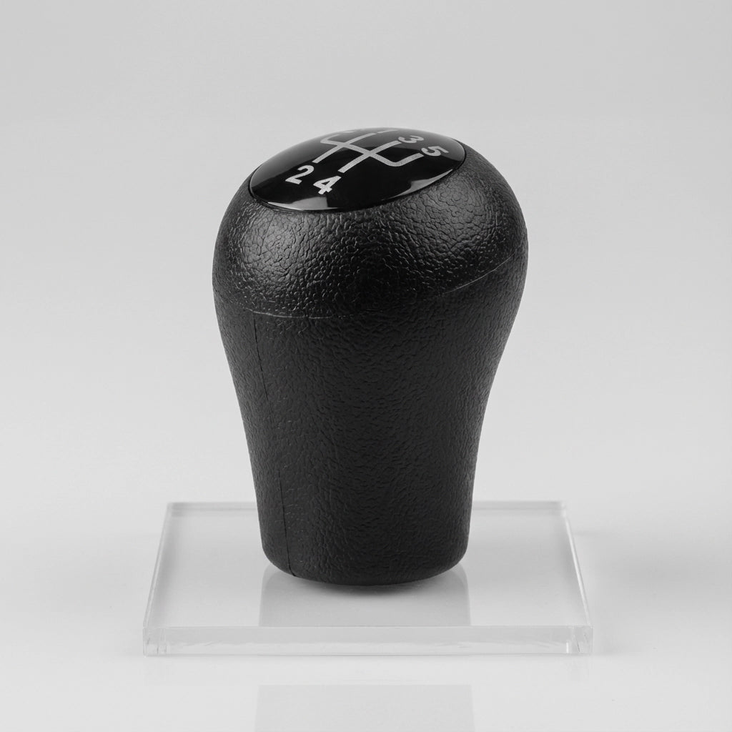 Pommeau de vitesse clio 2 - 5 vitesses - Noir brillant - vue arrière