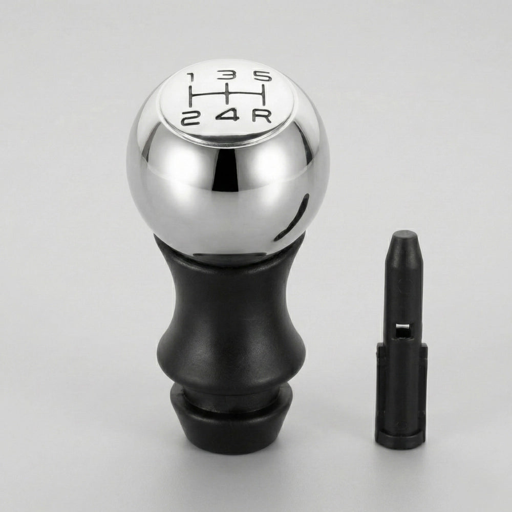 Pommeau de vitesse 206 - 5 vitesses - Noir & alu - vue principale