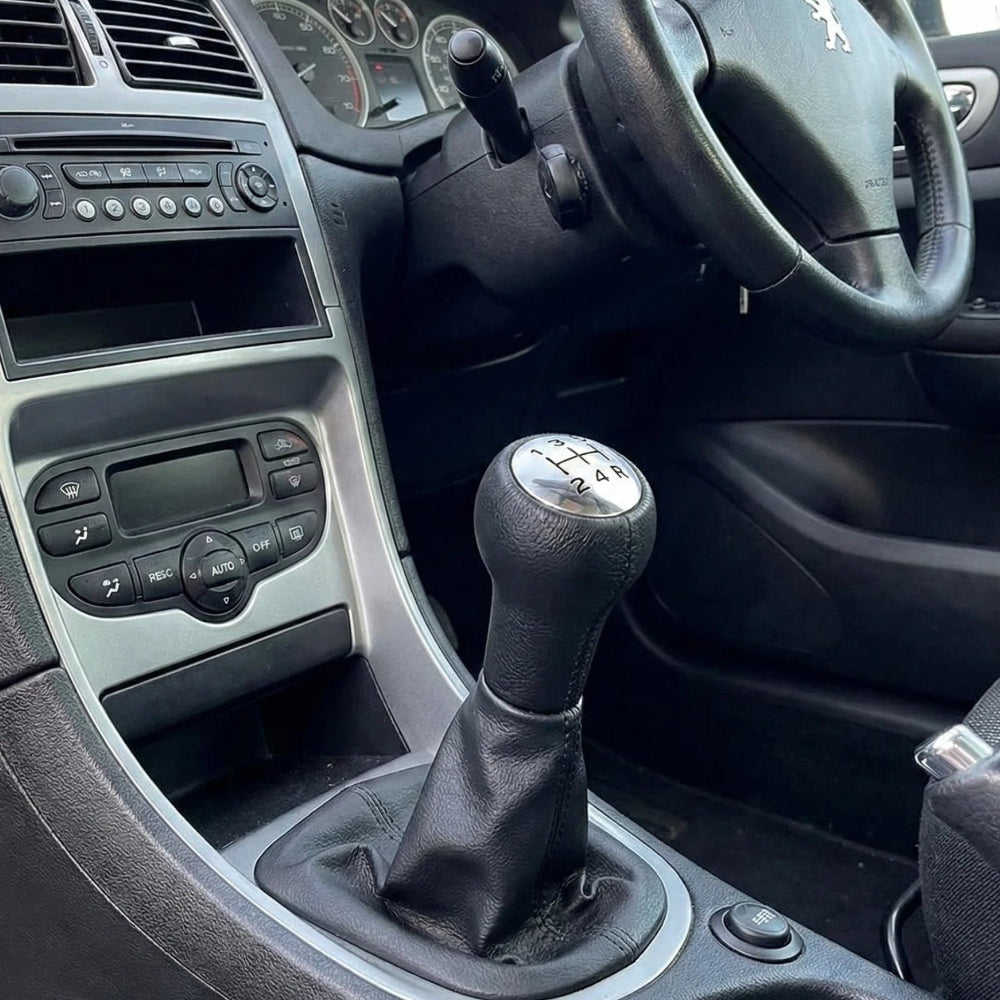 pommeau de vitesse 307 neuf sur levier de vitesse